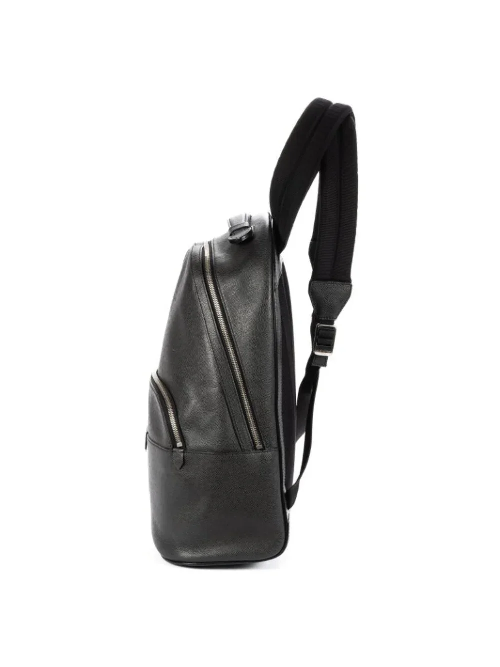 Louis Vuitton Taiga Anton Backpack Gray Leather